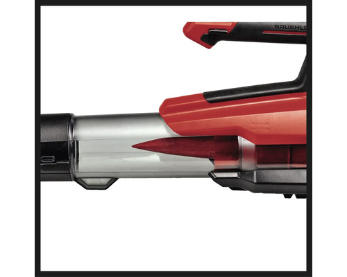 Detailaufnahme eines Laubbläsers