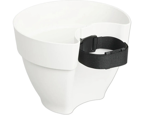 Support de pot de fleurs avec sangle de fixation