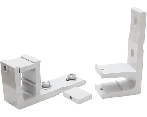 Jeu de supports en aluminium avec vis et boulons pour la fixation