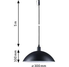 Luminaire suspendu d''un diamètre de 300 millimètres et d''une longueur de câble de 5 mètres