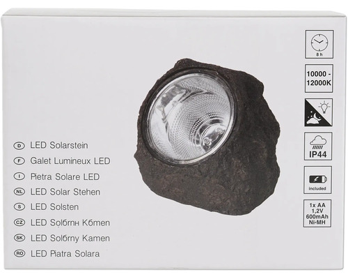 LED-Solarstein Verpackung
