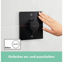 Hansgrohe Unterputz Thermostatarmatur mit Handbedienung