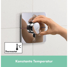 Aufputz-Thermostatarmatur mit Handbedienung von Hansgrohe
