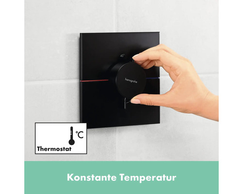 Hansgrohe Thermostatarmatur zur Temperaturregelung in der Dusche