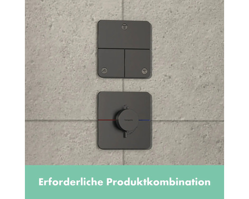 Unterputz-Thermostat mit Absperrventil und Umstellventil