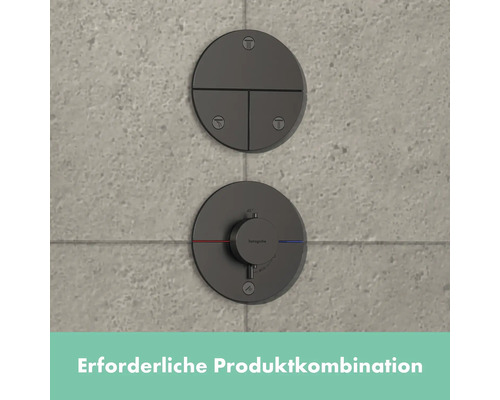 Hansgrohe ShowerSelect Fertigset und Thermostatarmatur zur Unterputzmontage