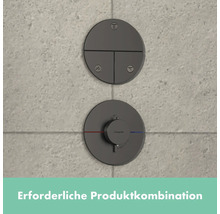 Brausearmatur zur Wandmontage mit Temperaturregler