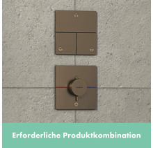 Aufputzthermostat und Absperrventil für Dusche und Badewanne von Hansgrohe