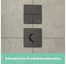 Hansgrohe Unterputz Thermostatarmatur und Absperrventil Kombination für Dusche