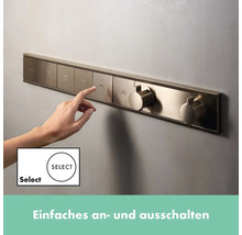 Duschbedienfeld zur einfachen Steuerung verschiedener Duschfunktionen