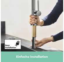 Montage einer Küchenarmatur