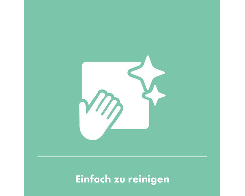 Symbol für leichte Reinigung