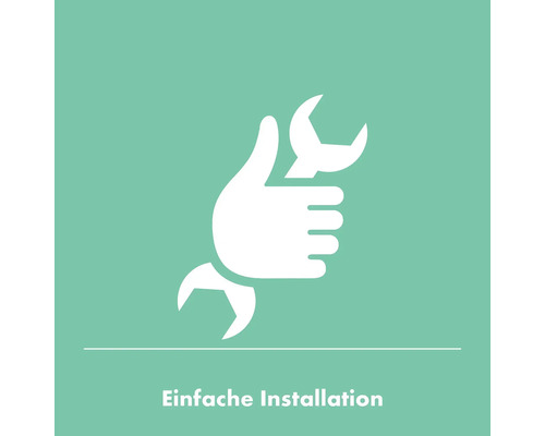 Symbol für einfache Installation