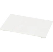 Couvercle rectangulaire blanc