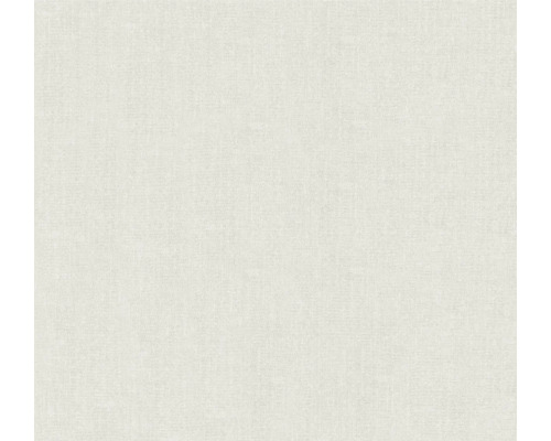 Papier peint intissé 85742 Natural Opulence by Felix Diener uni aspect textile blanc argent