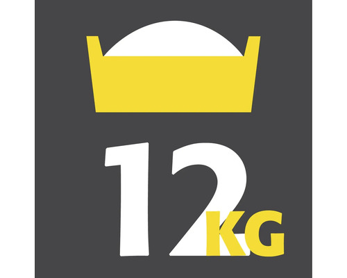 Symbol für 12 Kilogramm Füllmenge