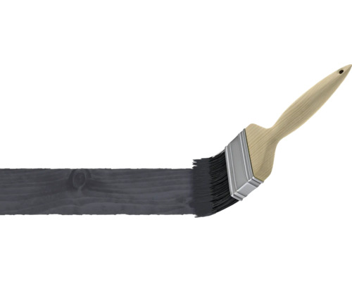 Pinceau avec trace de peinture