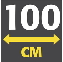 Produktabmessung 100 Zentimeter