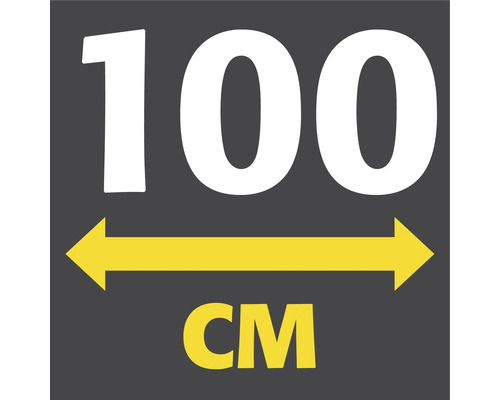 Produktabmessung 100 Zentimeter