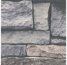 Vliestapete 38813-2 Elements II Steinmauer 3D Effekt grau