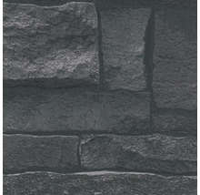 Dunkle Mauer-Tapete mit Steinmuster