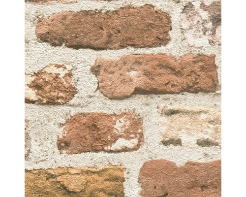 Papier peint à motif de brique