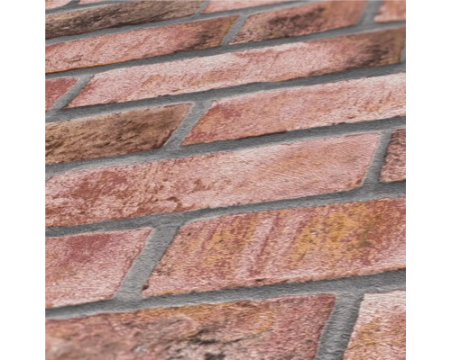 Nahaufnahme einer Tapete in Steinoptik