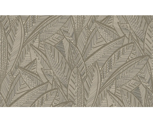 Papier peint à motif de feuilles