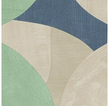 Papier peint avec motif ondulé abstrait