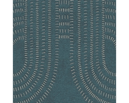 Gros plan d''un tapis à motifs avec des lignes droites et circulaires.