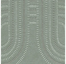 Vliestapete 39937-5 French Affair grafisches Retromuster grün