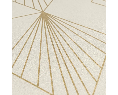 Nahaufnahme einer Tapete mit geometrischem Muster