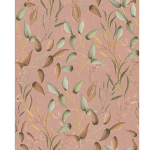Papier peint à motif floral de feuilles et de branches