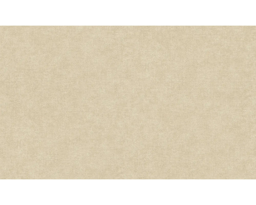 Papier peint intissé beige avec aspect textile.