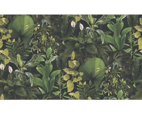 Papier peint avec différents motifs végétaux