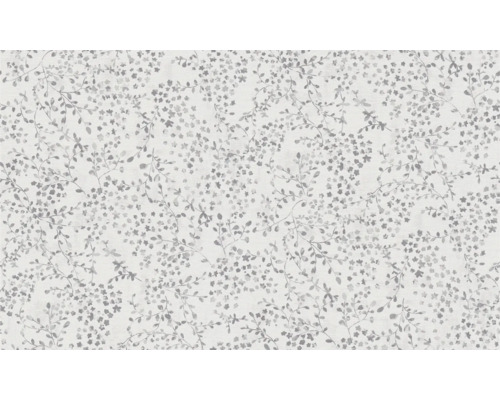 Tapete mit Blüten- und Blättermuster