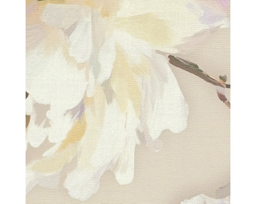 Nahaufnahme einer Tapete mit Blumenmuster