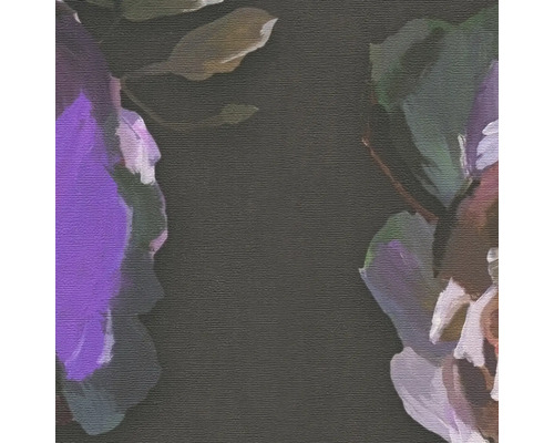 Nahaufnahme eines Tapetenmusters mit Blumenmotiv