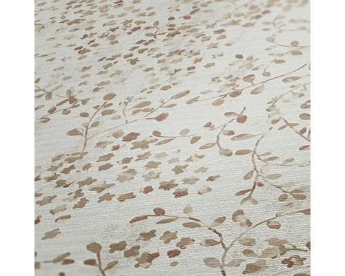 Nahaufnahme einer Tapete mit floralem Muster