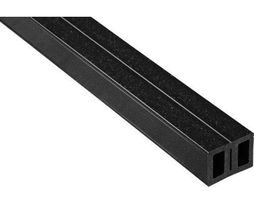 Kunststoff Zaunpfosten mit zwei Kammern