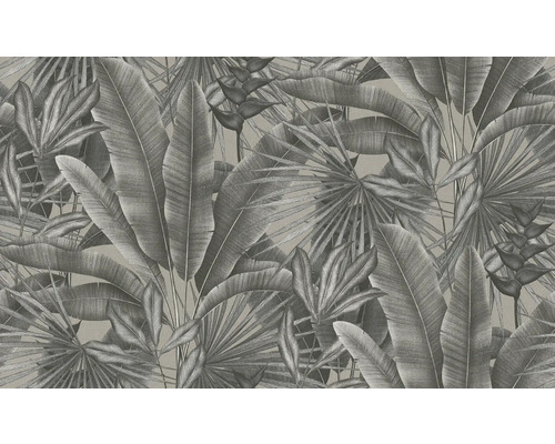 Papier peint avec motif de plantes tropicales