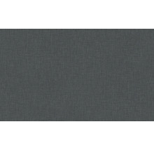 Vliestapete 39652-4 Stories of Life Uni Textiloptik schwarz grau