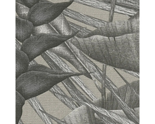 Gros plan d''un papier peint avec motif végétal