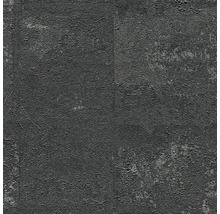 Papier peint intissé 39671-4 Stories of Life 3D aspect dalles noir argent