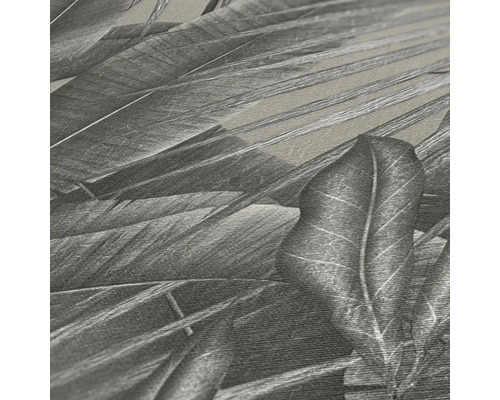 Gros plan d''un papier peint avec un motif végétal