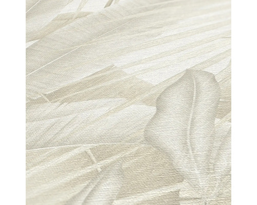 Papier peint avec motif de feuilles