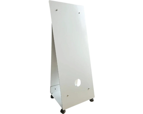 Pied de support Marwona 106x42 cm avec roulettes pour chauffages à infrarouge 800 watts