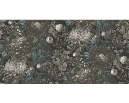 Papier peint à motif floral