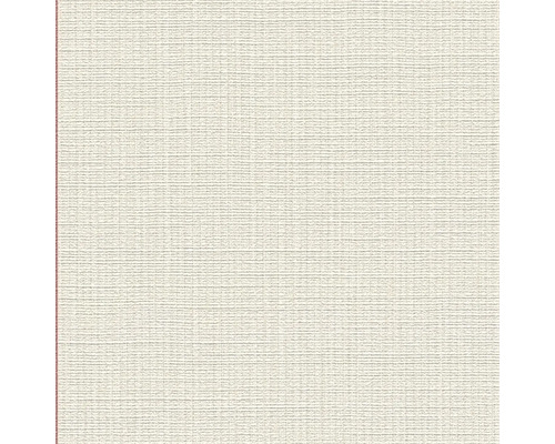 Papier peint vinyle blanc avec structure horizontale