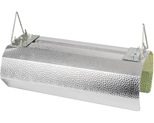 Reflektor für Pflanzenlampen mit Hammerschlagstruktur